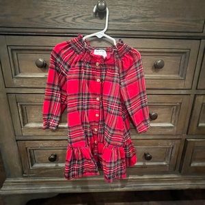 Christmas flannel dress